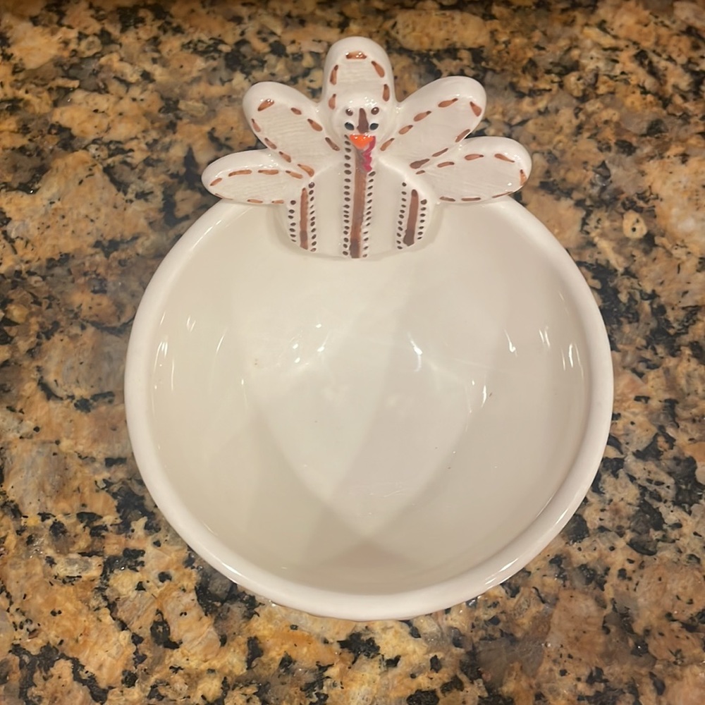 Mud Pie Turkey Dip Bowl - Picture 2 of 2